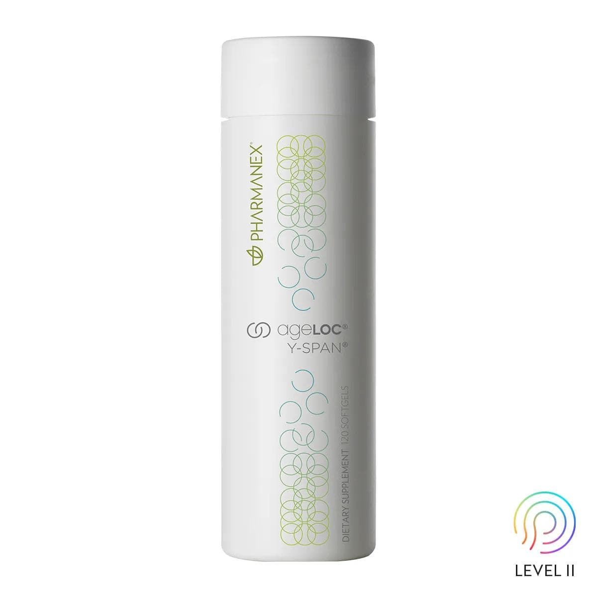 ageLOC Y-Span supplement bottle